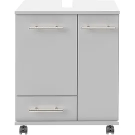 Schildmeyer Waschbeckenunterschrank 50 x 63,5 x 32,5 cm Weiß