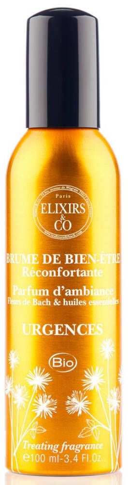 Elixirs & Co Brume de Bien-Être Urgences Bio 100 ml spray