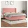 vidaXL Boxspringbett 180 x 200 cm Rosa