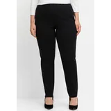 sheego Schlupfhose in schwarz | Gr.: 50
