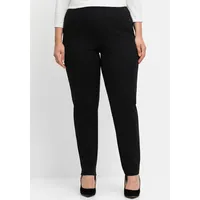 sheego Schlupfhose in schwarz | Gr.: 50