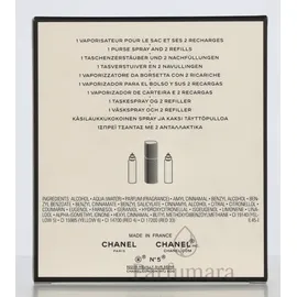 Chanel No. 5 Eau de Toilette refillable 20 ml + Nachfüllung 2 x 20 ml