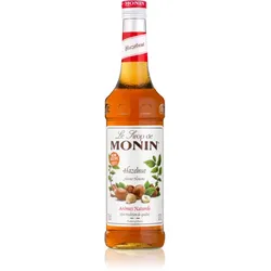 Monin Le Sirop Hazelnut Sirup zur Zubereitung von Getränken Geschmack Hazelnut 700 ml