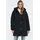 Only "ONLDIXIE LIFE 2IN1 PUFFER COAT CC OTW", Damen, Gr. S, schwarz (schwarz detail:with silber trim), Steppware, Obermaterial: 100% Polyester, unifarben, regular fit ca. Mitte Oberschenkel, Rippbündchen, Mäntel Steppmantel, Kunstfaser
