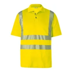 Kübler® Warnschutz Poloshirt 180g/m2 REFLECTIQ, UV-Schutz 1 Stück, Größe: XXL