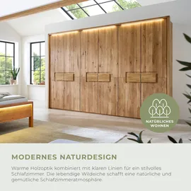 Home Affaire Kleiderschrank Ambroise 157 x 226 x 62 cm Braun