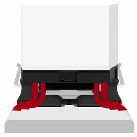 ATK Bindings Freeride Spacer für R12 + FR14 mit Skistopper (Größe ONE SIZE, schwarz)