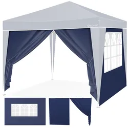KESSER® 2X Seitenwand für Pavillon 3x3m - Faltpavillon Pop Up   klappbar   platzsparend   verstaubar
