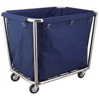 HENDI Wäschetransportwagen, Xx(h)mm - Wäschepflege, Blau