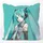 POPbuddies Hatsune Miku Kissen 50 x 50 cm Weiß