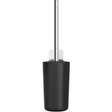 Geesa WC-Bürstengarnitur Topaz Schwarz/Chrom
