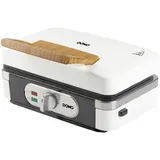 DOMO collection DOMO SANDWICH-WAFFEL-GRILL 3-IN-1 POWDER WHITE Sandwichmaker Weiß