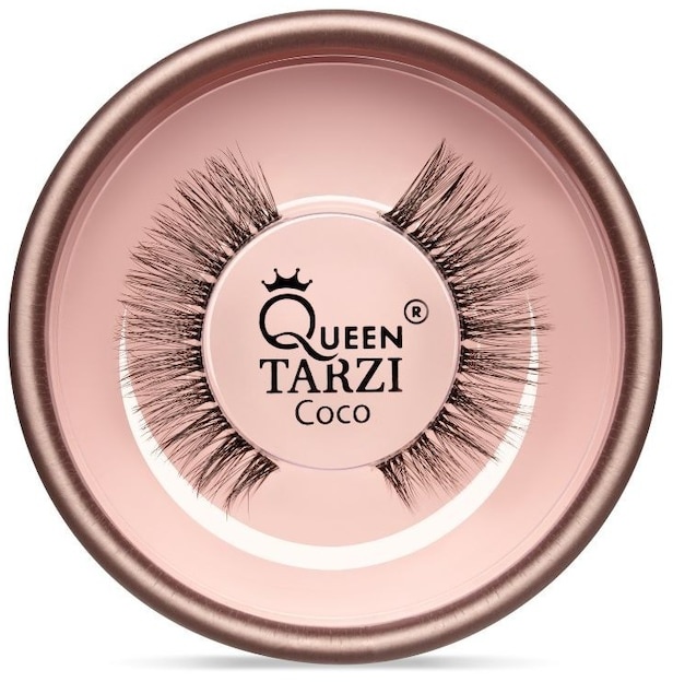 Queen Tarzi Coco 3D Vegan Luxury Künstliche Wimpern 2 ct 1 Paar 