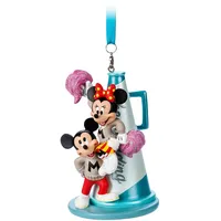 Disney Mickey und Minnie Mouse Cheerleading Ornament