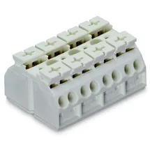 WAGO 862-634 Geräteanschlussklemme Federklemme Weiß
