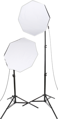 Studioking Tageslicht Set PK-SB608K 2x85W (Weitere Dauerlichter), Dauerlicht