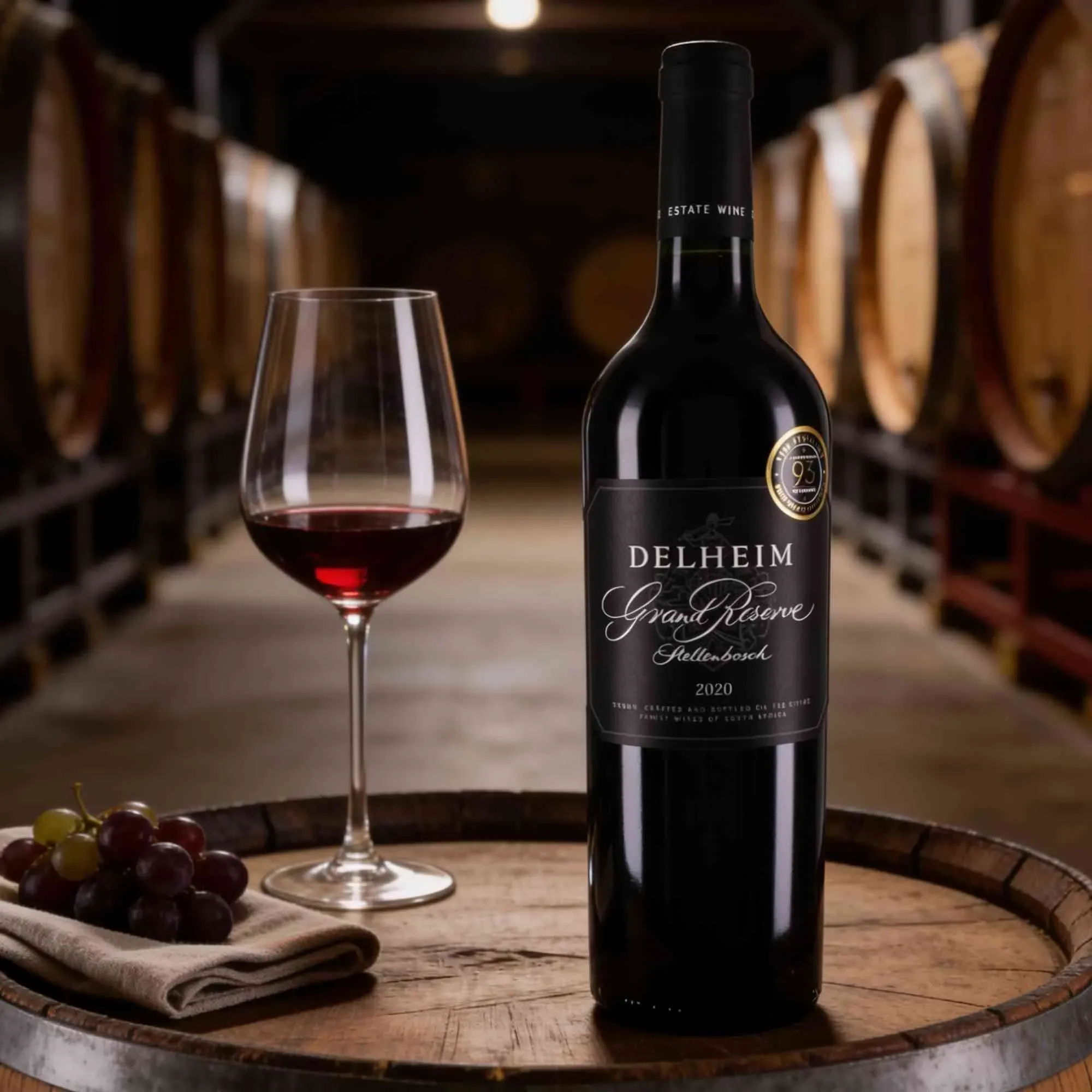 Delheim 2020 Delheim Grand Reserve 2020 Cabernet Franc,Cabernet Sauvignon,Merlot Südafrika