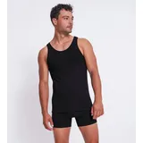 SLOGGI 2P Men GO ABC 2 0 Tank Top Schwarz Baumwolle X-Large Herren