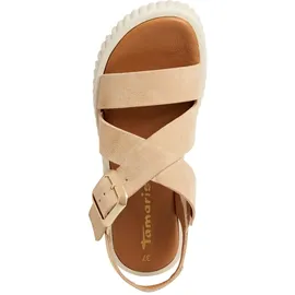 TAMARIS Sandalette Damen, beige, Größe 40 EU