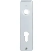 HOPPE ZT-Kurzschild 202KP/AP, PZ,E72 Aluminium, F1 eloxiert Paar