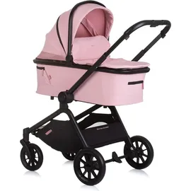 Chipolino Kombikinderwagen Magnum 3 in 1 Babywanne Sportsitz i-Size Babyschale rosa