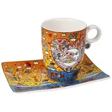 GOEBEL Künstlertasse James Rizzi The Romance of the Sea - Pop Art