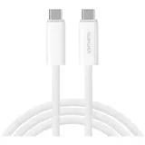 4smarts USB-C Kabel PremiumCord 240W 1.5m Weiß
