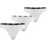 Thong 3er Pack Höschen Weiß L