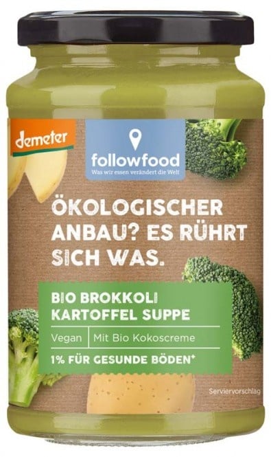 followfood Brokkoli Kartoffel Suppe demeter