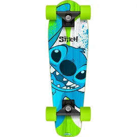 STAMP Skateboard Stitch, blau-grau-grün, 27,5" x 8