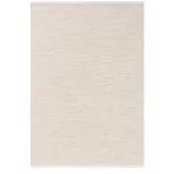 benuta basic Baumwollteppich Ron - Creme 120x170 cm - Handwebteppich aus 100% Baumwolle - Style: Uni, Minimalistisch, Natural Living - Pflegeleicht für Wohnzimmer