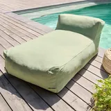 Oviala Chaiselongue für modulare Gartenmöbel - Oviala Mixi - Grün