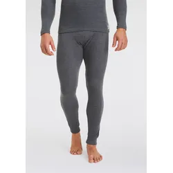 Thermounterhose »Long John«, wärmend, TOG-Rating 0,45, schnelltrocknend, Gr. XL, anthrazit-meliert, , 24319365-XL