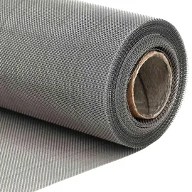 vidaXL Maschendrahtzaun 20 x 1000 cm Edelstahl/Silber