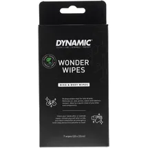 Dynamic Wonder Wipes Reinigungstücher 7 Stück, schwarz