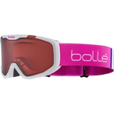 Bollé ROCKET white Pink Matte Vermillon Kat 2, Skibrille, Small, Unisex Kinder