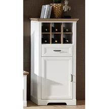 Stella Trading Highboard 66 x 136 x 42 cm Pinie hell / Artisan Eiche