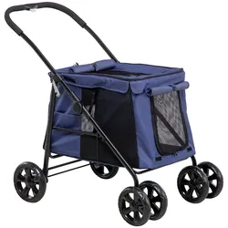 PawHut Hundewagen Oxford-Gewebe, Stahl