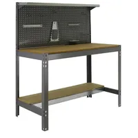 Proregal Ablage Metall/Spanplatte 84x90x61 cm Grau