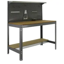 Proregal Ablage Metall/Spanplatte 84x90x61 cm Grau