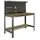Proregal Ablage Metall/Spanplatte 84x90x61 cm Grau