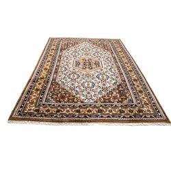 Wollteppich MORGENLAND "Bidjar Teppich Athina", beige, B:170cm H:8mm L:240cm, Schurwolle, Teppiche, Bidjarteppich