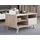 Forte Vankka Coffee Table Weiß Eiche 90 x 51,1 x 60 cm