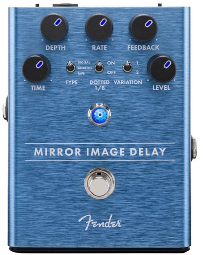 Fender Musikinstrumentenpedal, Mirror Image Delay - Effektgerät für Gitarren
