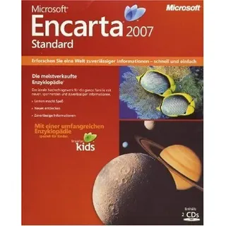 PC Microsoft Encarta 2007 Enzyklopädie Deutsch NEU+OVP