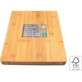 Neuetischkultur Schneidebrett Maße 31 x 38 x 3,5 cm, Bambus, (Stück, 1-St., 1 Schneidebrett), Küchenbrett beige