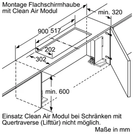 Bosch DWZ1IX1C6 Umluftmodul