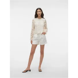 Vero Moda Vmlyra Hr Paperbag Shorts Weiß S
