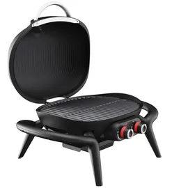 TAINO KENAI Gasgrill klein Tischgrill Outdoorküche Aluguss Schwarz