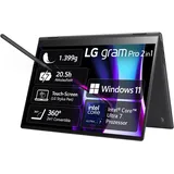 LG gram Pro 16" OLED Core Ultra 7 155H 16GB/1TB Win11 schwarz 16T90SP-K.AA78G